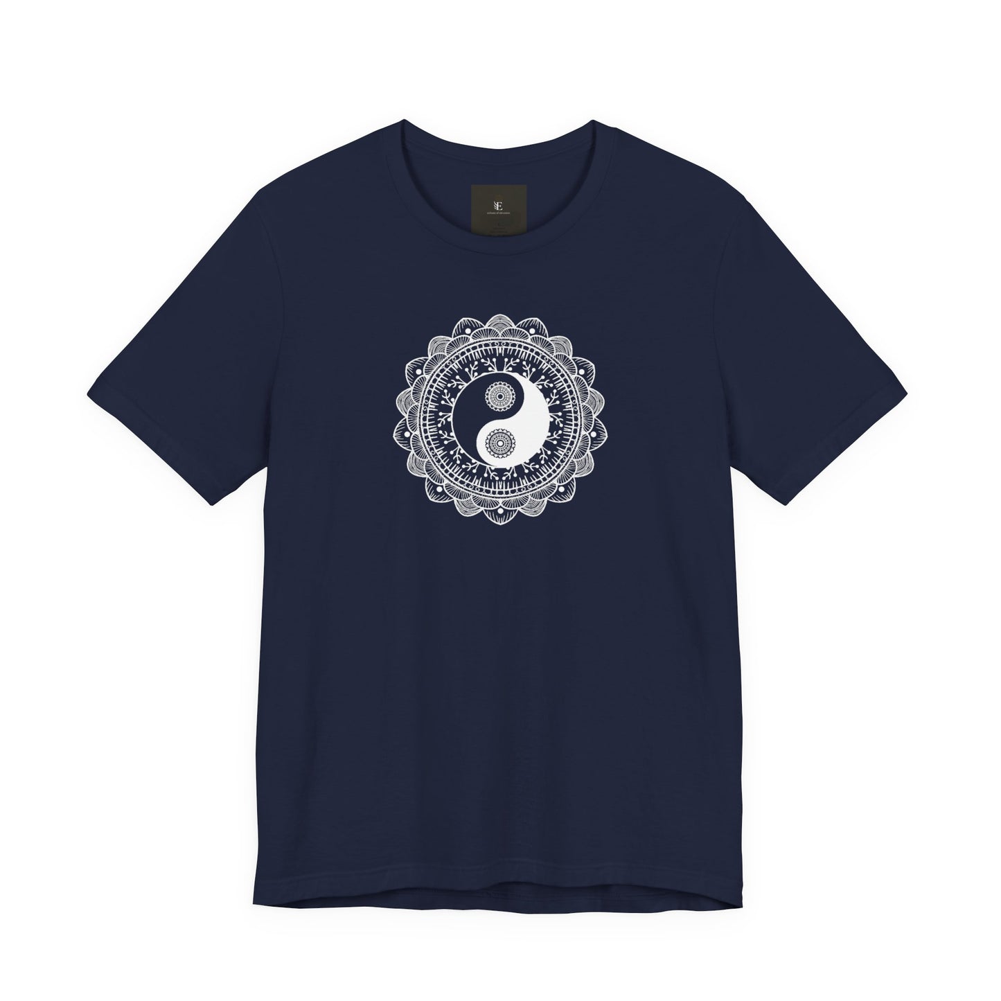 Ying Yang Mandala Yoga T Shirt