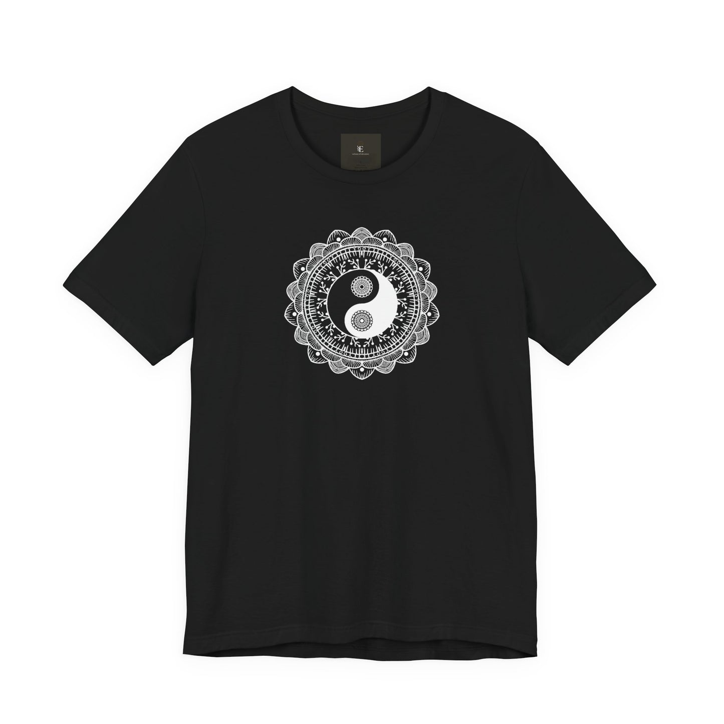 Ying Yang Mandala Yoga T Shirt