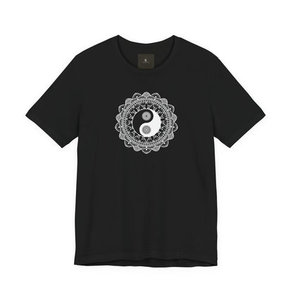 Ying Yang Mandala Yoga T Shirt