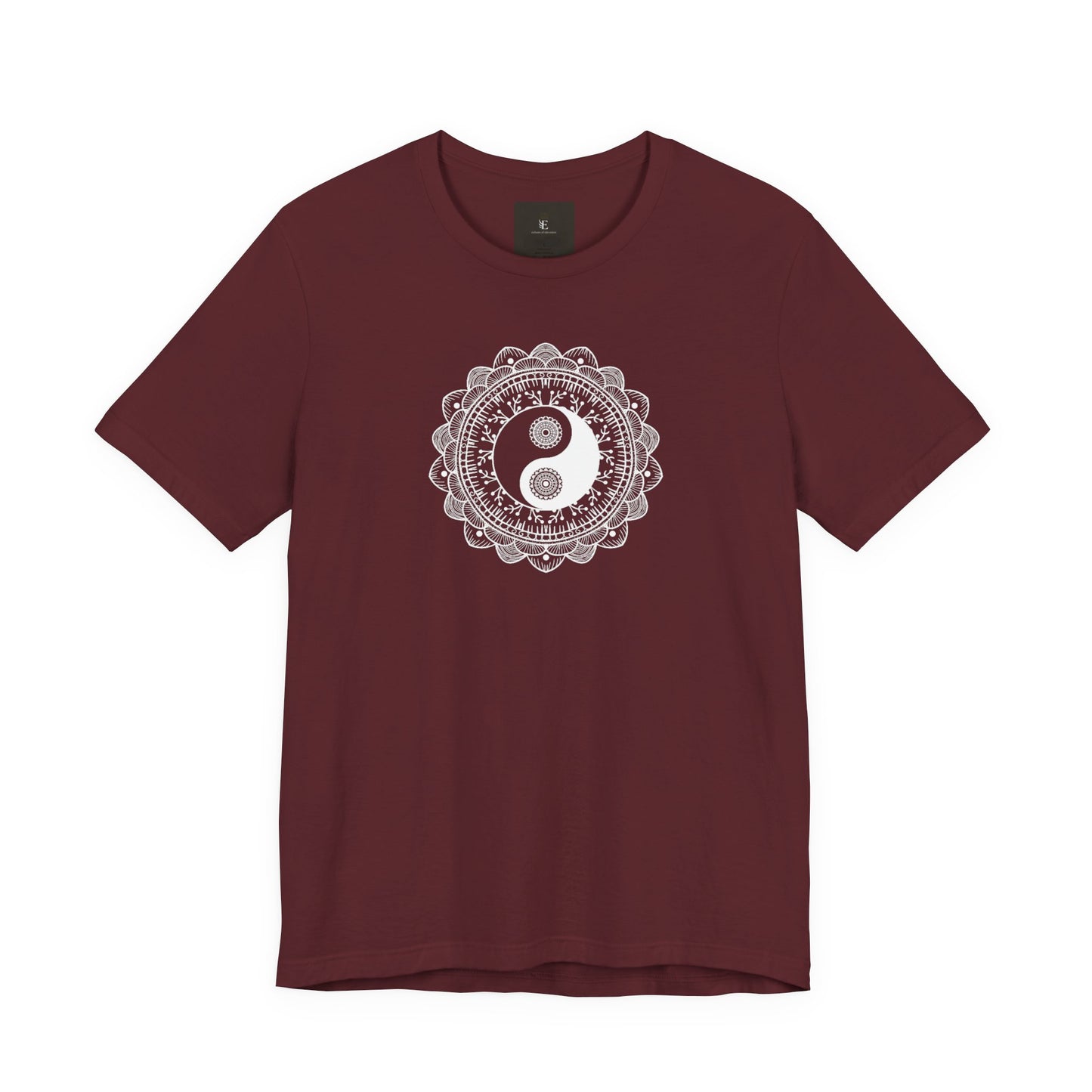 Ying Yang Mandala Yoga T Shirt
