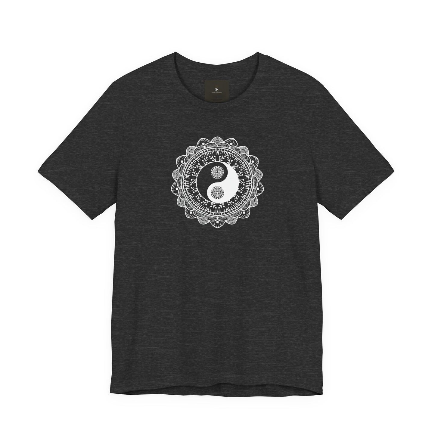 Ying Yang Mandala Yoga T Shirt