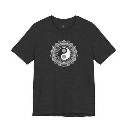 Ying Yang Mandala Yoga T Shirt