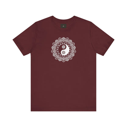 Ying Yang Mandala Yoga T Shirt