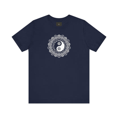 Ying Yang Mandala Yoga T Shirt